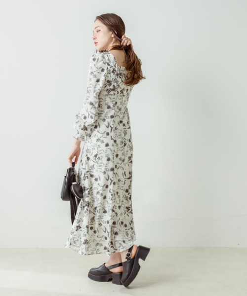 セール】【WEB限定カラー有】ボレロ見えワンピース（ワンピース