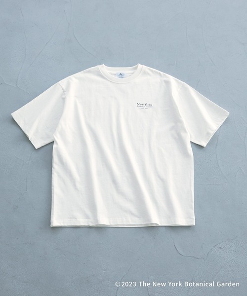 tシャツ 「NYBG」ガーデンロゴTシャツ レディース NYBG】ガーデンロゴTシャツ（Tシャツ/カットソー）｜LE CERCLE