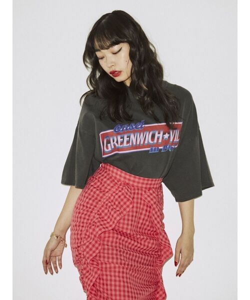 jouetie（ジュエティ）の「カラーロゴスーパーBIG Tシャツ（Tシャツ/カットソー・レディース・ブラック/オフホワイト/オレンジ・MEDIUM）」の22枚目の写真