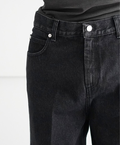 LUUDAN(ルーダン)の「LUUDAN DENIM PHAT PANTS(デニムパンツ・メンズ・ライトブルー/ブラック・30/32)」の7枚目の写真