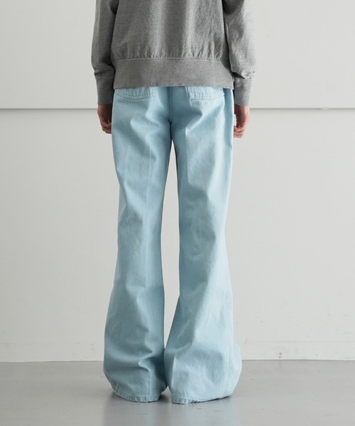 LUUDAN(ルーダン)の「LUUDAN DENIM PHAT PANTS(デニムパンツ・メンズ・ライトブルー/ブラック・30/32)」の9枚目の写真