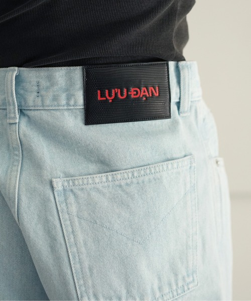 LUUDAN(ルーダン)の「LUUDAN DENIM PHAT PANTS(デニムパンツ・メンズ・ライトブルー/ブラック・30/32)」の10枚目の写真