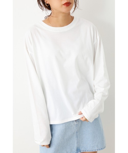 RODEO CROWNS WIDE BOWL(ロデオクラウンズワイドボウル)の「2WAY メッシュニット L/S TEE SET(ニット/セーター・レディース・ブラック/ライム/グリーン/アイボリー・FREE)」の21枚目の写真