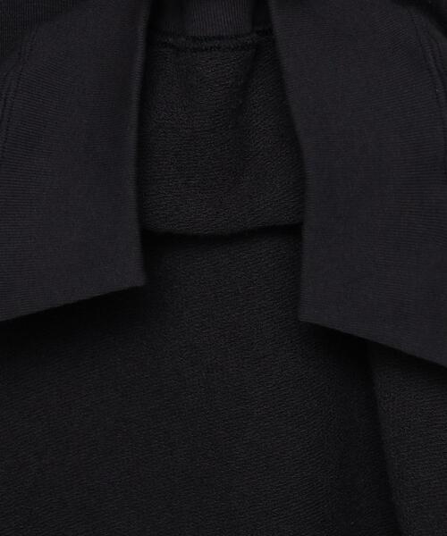 H ビューティー＆ユース SLIT SWEAT PULLOVER スウェット 黒 H BEAUTY&YOUTH UNITED ARROWS（エイチビューティーアンドユース