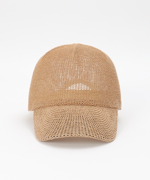 ikka（イッカ）の「サーモキャップ（キャップ・レディース・キャメル/グリーン/オレンジ/ブラック/オフホワイト・FREE）」の7枚目の写真