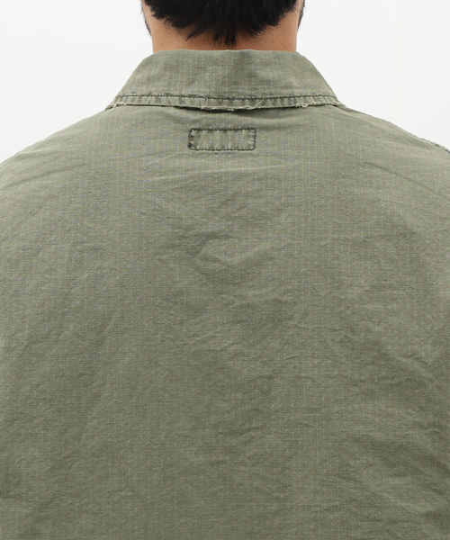 JOURNAL STANDARD J.S HOMESTEAD(ジャーナルスタンダードホームステッド)の「【J.S.Homestead】RAF FIELD CUT OFF(ミリタリージャケット・メンズ・サファリグリーン/オリーブ・FREE)」の17枚目の写真