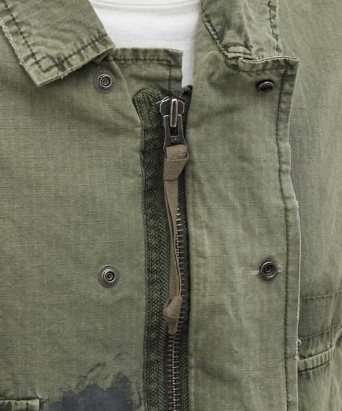 JOURNAL STANDARD J.S HOMESTEAD(ジャーナルスタンダードホームステッド)の「【J.S.Homestead】RAF FIELD CUT OFF(ミリタリージャケット・メンズ・サファリグリーン/オリーブ・FREE)」の21枚目の写真
