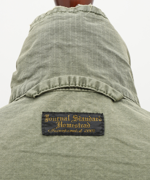 JOURNAL STANDARD J.S HOMESTEAD(ジャーナルスタンダードホームステッド)の「【J.S.Homestead】RAF FIELD CUT OFF(ミリタリージャケット・メンズ・サファリグリーン/オリーブ・FREE)」の5枚目の写真