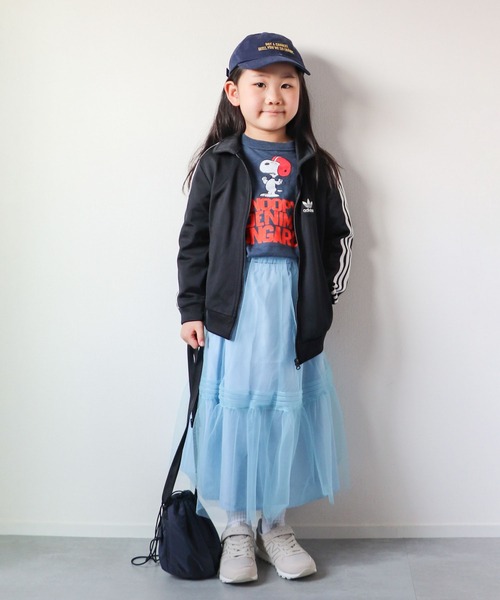 CIAOPANIC TYPY（チャオパニックティピー）の「【KIDS】レイヤードチュールティアードスカート（スカート・キッズ・ホワイト/サックスブルー・S/M/L/XL/XXL）」の21枚目の写真