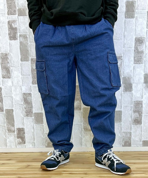 TopIsm（トップイズム）の「【2023】シェフカーゴパンツ（カーゴパンツ・メンズ・カモフラージュ/ベージュ/ネイビー/カーキ/ブラック/ブルー・M/L）」の5枚目の写真