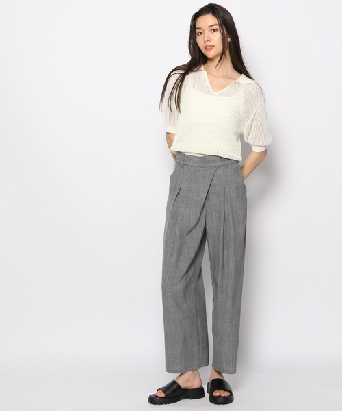 FOREVER 21（フォーエバー トゥエンティーワン）の「コードベルトリネンライクパンツ（その他パンツ・レディース・ブルー/グレー/ライトグレー・SMALL/MEDIUM）」の17枚目の写真