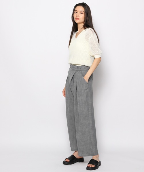 FOREVER 21（フォーエバー トゥエンティーワン）の「コードベルトリネンライクパンツ（その他パンツ・レディース・ブルー/グレー/ライトグレー・SMALL/MEDIUM）」の19枚目の写真