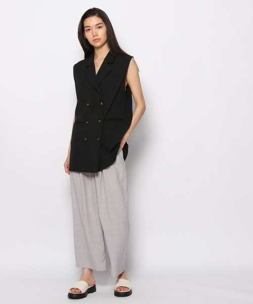 FOREVER 21（フォーエバー トゥエンティーワン）の「コードベルトリネンライクパンツ（その他パンツ・レディース・ブルー/グレー/ライトグレー・SMALL/MEDIUM）」の14枚目の写真