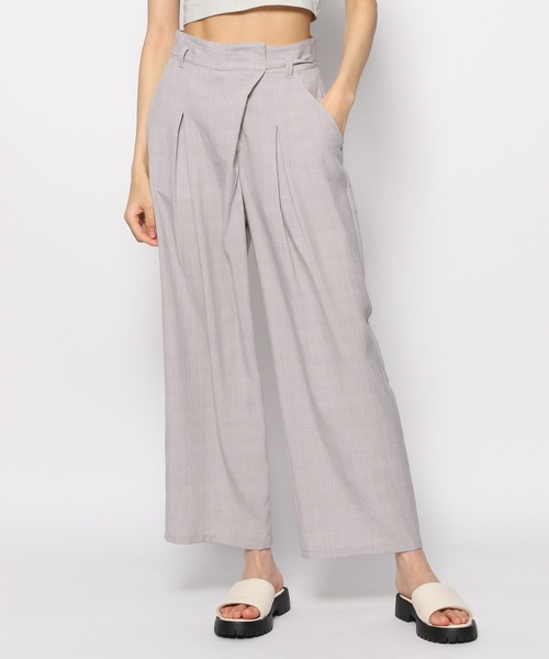 FOREVER 21（フォーエバー トゥエンティーワン）の「コードベルトリネンライクパンツ（その他パンツ・レディース・ブルー/グレー/ライトグレー・SMALL/MEDIUM）」の16枚目の写真