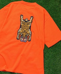 TES TIBETAN BUHI EMB BIG T-SHIRT / ビッグシルエットTシャツ