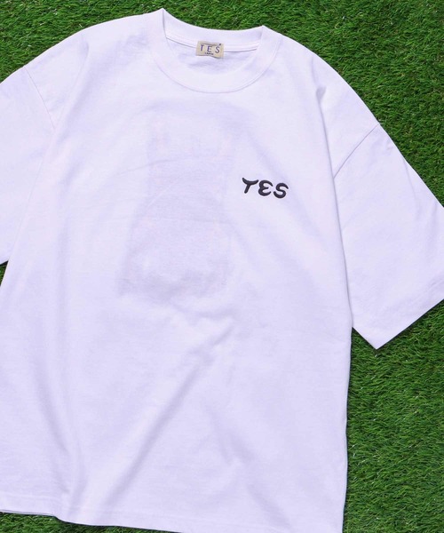 The Endless Summer(エンドレスサマー)の「TES TIBETAN BUHI EMB BIG T-SHIRT / ビッグシルエットTシャツ(Tシャツ/カットソー・メンズ・ブラック/ホワイト/オレンジ/グリーン系その他/ブルー・SMALL/MEDIUM/LARGE/X-LARGE)」の8枚目の写真