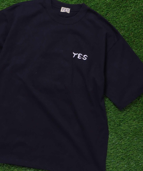 The Endless Summer(エンドレスサマー)の「TES TIBETAN BUHI EMB BIG T-SHIRT / ビッグシルエットTシャツ(Tシャツ/カットソー・メンズ・ブラック/ホワイト/オレンジ/グリーン系その他/ブルー・SMALL/MEDIUM/LARGE/X-LARGE)」の13枚目の写真