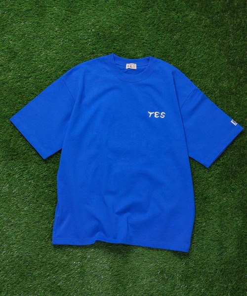 The Endless Summer(エンドレスサマー)の「TES TIBETAN BUHI EMB BIG T-SHIRT / ビッグシルエットTシャツ(Tシャツ/カットソー・メンズ・ブラック/ホワイト/オレンジ/グリーン系その他/ブルー・SMALL/MEDIUM/LARGE/X-LARGE)」の22枚目の写真