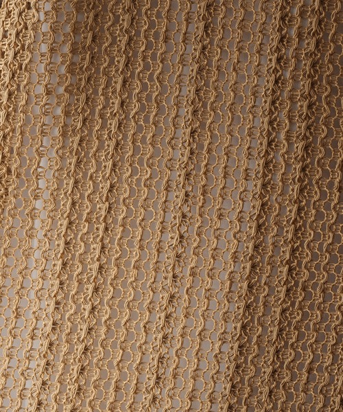 epnok（エプノック）の「クロシェシアールーズシャツ（シャツ/ブラウス・メンズ・ブラック/ネイビー/ベージュ・SMALL/MEDIUM/LARGE）」の9枚目の写真