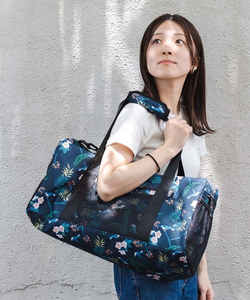 KiU(キウ)の「600D 大容量ボストントラベルバッグ(31L)(ボストンバッグ・メンズ・ベージュ/ブラック/カーキ/ブラック系その他/ブルー系その他/アニマル/カラフル/ブラック×ライム/ブラック×カーキ/ブラック系その他2/ブラック系その他3・FREE)」の20枚目の写真