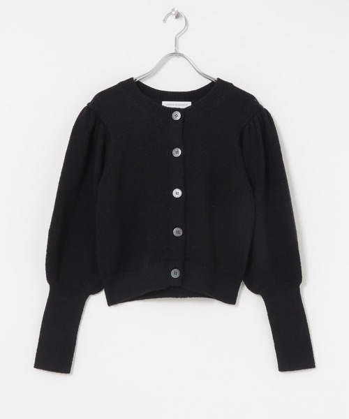 URBAN RESEARCH（アーバンリサーチ）の「パフスリーブカーディガン（カーディガン/ボレロ・レディース・ブラック/オフホワイト/ブルー系その他・FREE）」の8枚目の写真