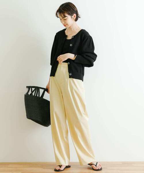 URBAN RESEARCH（アーバンリサーチ）の「パフスリーブカーディガン（カーディガン/ボレロ・レディース・ブラック/オフホワイト/ブルー系その他・FREE）」の19枚目の写真