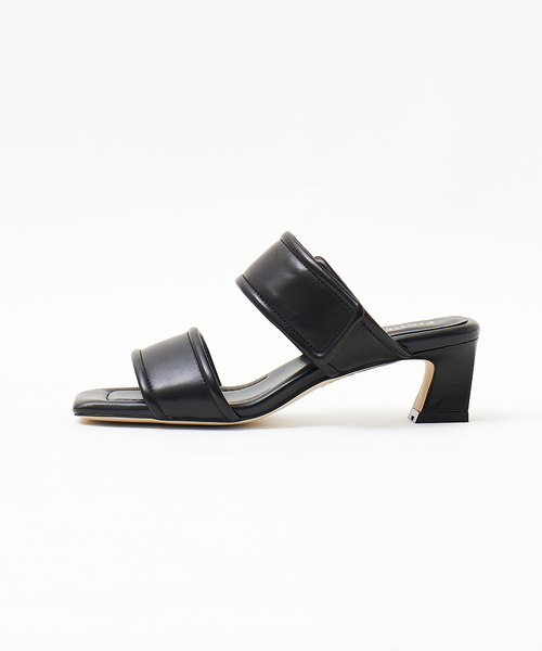 PICHE ABAHOUSE(ピシェ アバハウス)の「パフィーベルトサンダル(サンダル・レディース・ブラック/ベージュ/ラベンダー・35/36/37/38/39)」の9枚目の写真