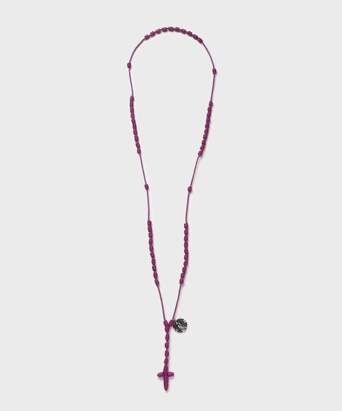 TAKEO KIKUCHI(タケオキクチ)の「【OJO DE MEX】Mexican Rosario Necklace(ネックレス・メンズ・ライトブルー/ブラック/パープル/イエロー/キャメル/グリーン/ピンク系/レッド系1・00)」の5枚目の写真