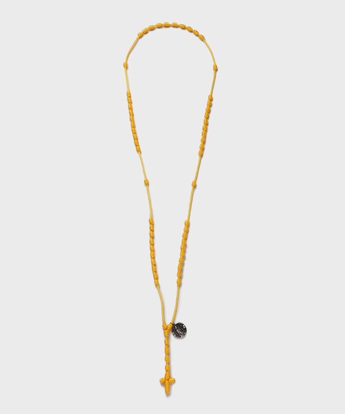 TAKEO KIKUCHI(タケオキクチ)の「【OJO DE MEX】Mexican Rosario Necklace(ネックレス・メンズ・ライトブルー/ブラック/パープル/イエロー/キャメル/グリーン/ピンク系/レッド系1・00)」の1枚目の写真