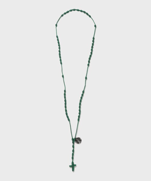 TAKEO KIKUCHI(タケオキクチ)の「【OJO DE MEX】Mexican Rosario Necklace(ネックレス・メンズ・ライトブルー/ブラック/パープル/イエロー/キャメル/グリーン/ピンク系/レッド系1・00)」の3枚目の写真