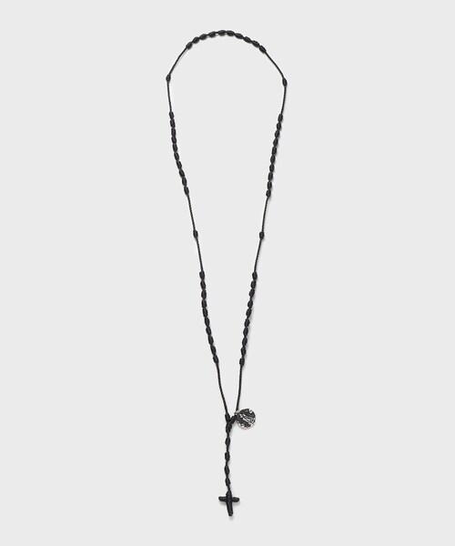 TAKEO KIKUCHI(タケオキクチ)の「【OJO DE MEX】Mexican Rosario Necklace(ネックレス・メンズ・ライトブルー/ブラック/パープル/イエロー/キャメル/グリーン/ピンク系/レッド系1・00)」の2枚目の写真