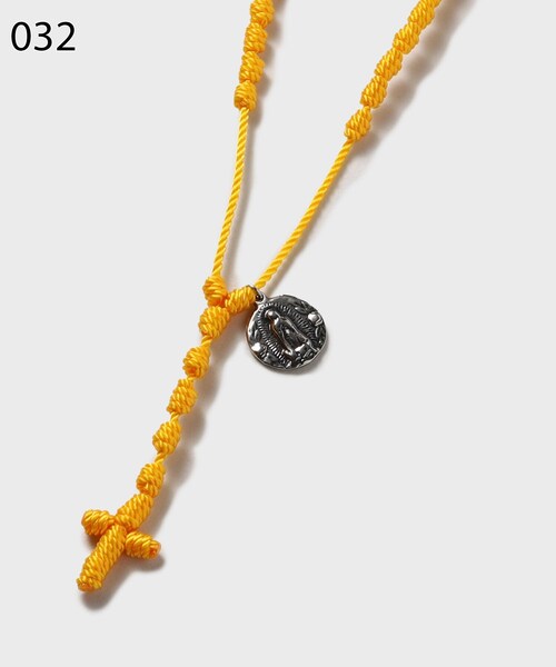 TAKEO KIKUCHI(タケオキクチ)の「【OJO DE MEX】Mexican Rosario Necklace(ネックレス・メンズ・ライトブルー/ブラック/パープル/イエロー/キャメル/グリーン/ピンク系/レッド系1・00)」の15枚目の写真