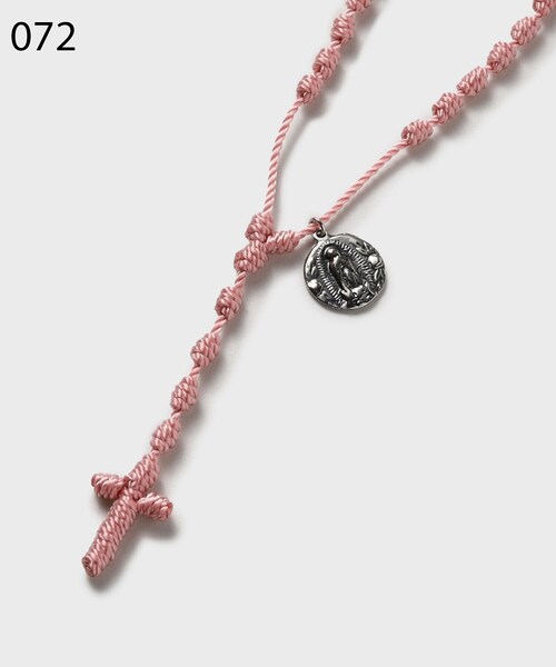 TAKEO KIKUCHI(タケオキクチ)の「【OJO DE MEX】Mexican Rosario Necklace(ネックレス・メンズ・ライトブルー/ブラック/パープル/イエロー/キャメル/グリーン/ピンク系/レッド系1・00)」の16枚目の写真
