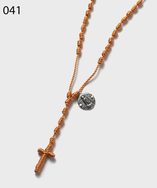 TAKEO KIKUCHI(タケオキクチ)の「【OJO DE MEX】Mexican Rosario Necklace(ネックレス・メンズ・ライトブルー/ブラック/パープル/イエロー/キャメル/グリーン/ピンク系/レッド系1・00)」の19枚目の写真