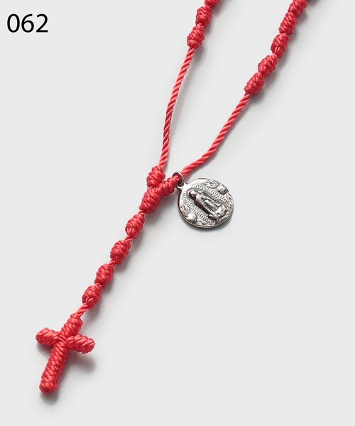 TAKEO KIKUCHI(タケオキクチ)の「【OJO DE MEX】Mexican Rosario Necklace(ネックレス・メンズ・ライトブルー/ブラック/パープル/イエロー/キャメル/グリーン/ピンク系/レッド系1・00)」の20枚目の写真