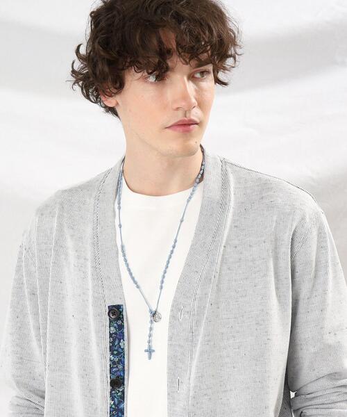 TAKEO KIKUCHI(タケオキクチ)の「【OJO DE MEX】Mexican Rosario Necklace(ネックレス・メンズ・ライトブルー/ブラック/パープル/イエロー/キャメル/グリーン/ピンク系/レッド系1・00)」の22枚目の写真