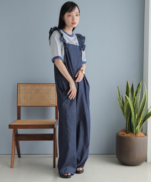 LOWRYS FARM(ローリーズファーム)の「リンガーTシャツSS 704169(Tシャツ/カットソー・レディース・グレー/チャコールグレー/アイボリー・FREE)」の14枚目の写真