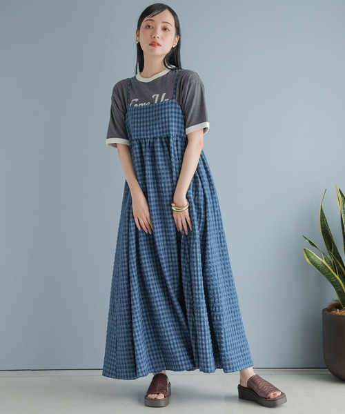 LOWRYS FARM(ローリーズファーム)の「リンガーTシャツSS 704169(Tシャツ/カットソー・レディース・グレー/チャコールグレー/アイボリー・FREE)」の9枚目の写真