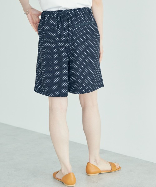AMERICAN HOLIC(アメリカンホリック)の「とろみショートパンツ(その他パンツ・レディース・ネイビー/ドット・M/L)」の5枚目の写真