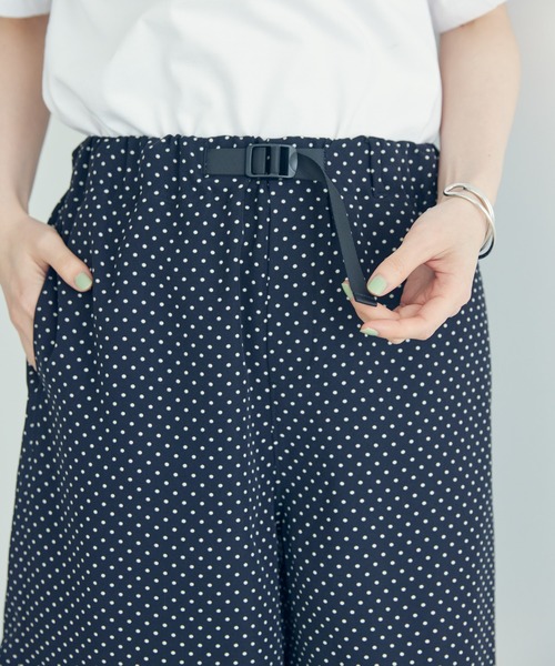 AMERICAN HOLIC(アメリカンホリック)の「とろみショートパンツ(その他パンツ・レディース・ネイビー/ドット・M/L)」の8枚目の写真