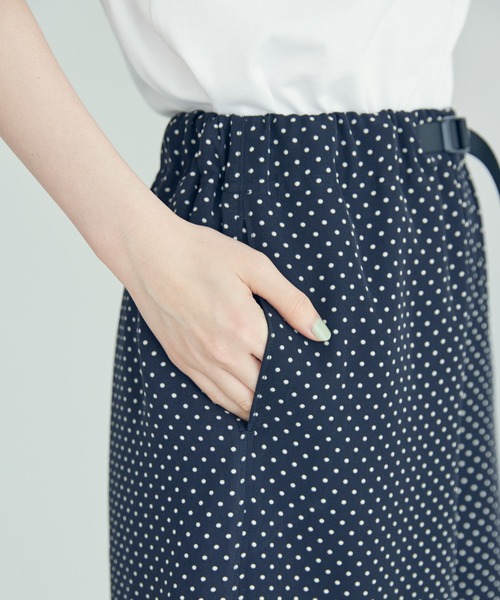 AMERICAN HOLIC(アメリカンホリック)の「とろみショートパンツ(その他パンツ・レディース・ネイビー/ドット・M/L)」の9枚目の写真