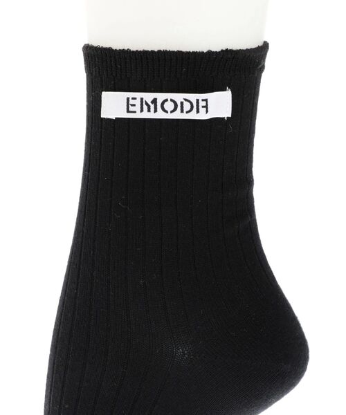 EMODA(エモダ)の「サイドロゴロングソックス(ソックス/靴下・レディース・その他・FREE)」の15枚目の写真
