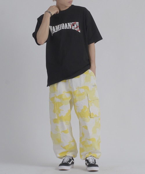 RE730(アールイーセブンサーティー)の「RE730 エンジェルになったなみおくん 半袖Tシャツ(Tシャツ/カットソー・メンズ・ブラック/オフホワイト・MEDIUM/LARGE/X-LARGE)」の22枚目の写真