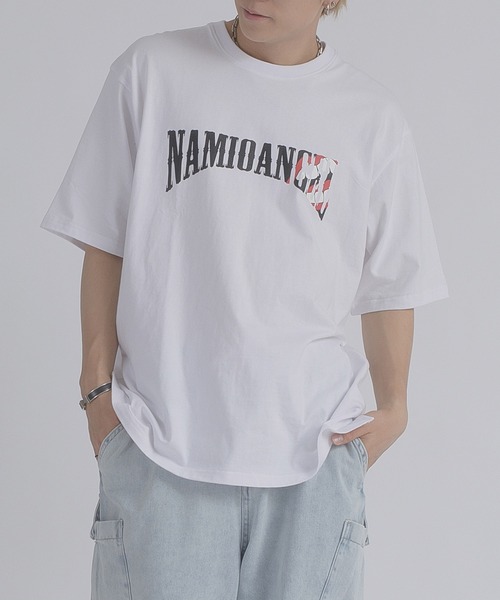 RE730(アールイーセブンサーティー)の「RE730 エンジェルになったなみおくん 半袖Tシャツ(Tシャツ/カットソー・メンズ・ブラック/オフホワイト・MEDIUM/LARGE/X-LARGE)」の7枚目の写真