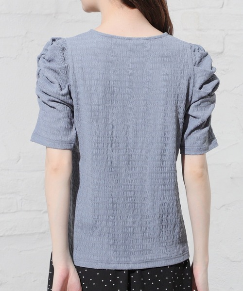 Honeys（ハニーズ）の「パワショルトップス（Tシャツ/カットソー
