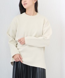 もちもちスポンジニットプルオーバー