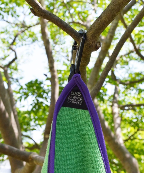 entre square（アントレスクエアー）の「bcl / 585 サンカクハンドタオル マイクロファイバー（アウトドアグッズ・レディース・オレンジ/グリーン/パープル/グレー・ONE SIZE）」の20枚目の写真