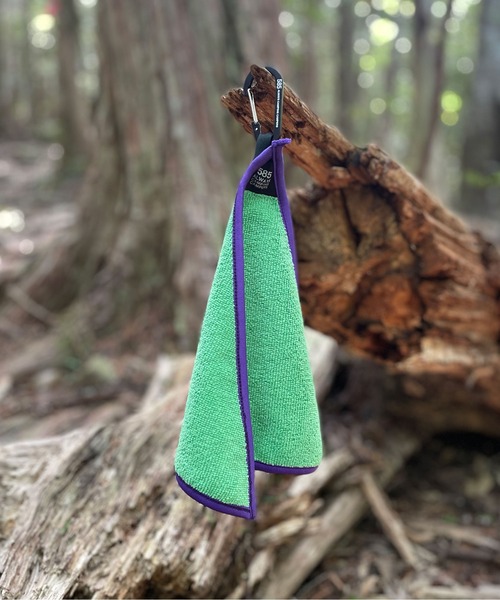 entre square（アントレスクエアー）の「bcl / 585 サンカクハンドタオル マイクロファイバー（アウトドアグッズ・レディース・オレンジ/グリーン/パープル/グレー・ONE SIZE）」の15枚目の写真