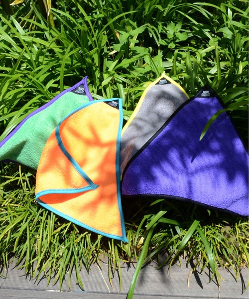 entre square（アントレスクエアー）の「bcl / 585 サンカクハンドタオル マイクロファイバー（アウトドアグッズ・レディース・オレンジ/グリーン/パープル/グレー・ONE SIZE）」の13枚目の写真