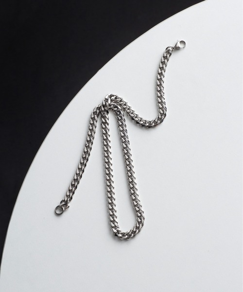 SETUP7（セットアップセブン）の「【SETUP7】necklace ステンレスネックレス/アレルギー対応 SSS（ネックレス・メンズ・シルバー・FREE）」の7枚目の写真